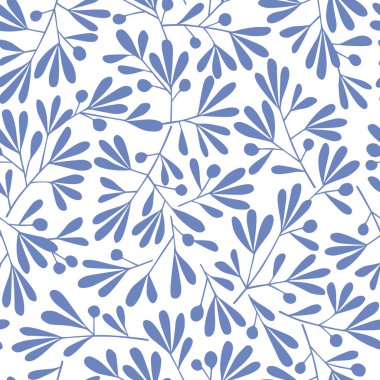 Soyut bitki deseni, soyut bir bitki tasarlanmış, bu resim tekrar tekrar sorunsuz devam ediyor.