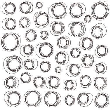 Soyut nokta illüstrasyon, düzensiz bir nokta tasarımını,