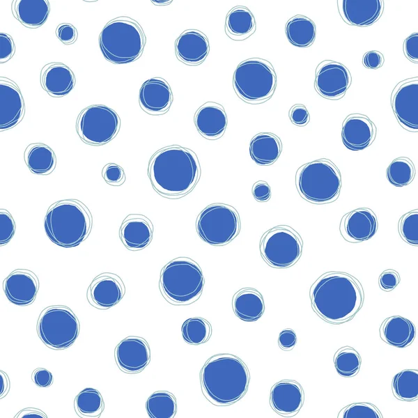 Abstract Dot Pattern Irregular Dot Pattern Painting Continues Repeatedly — стоковый вектор