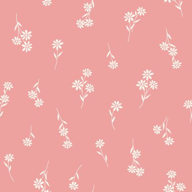 Çiçek illüstrasyon deseni, bir çiçek tasarlanmış, bu resim tekrar tekrar sorunsuz devam ediyor,