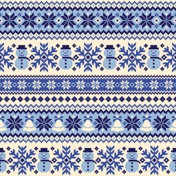 Nordic pattern illustration.I designed a traditional Nordic pattern