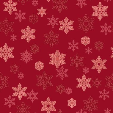 Karlı kristal desen, karlı bir kristal bir arka plan yapılmış, sorunsuz bir şekilde devam etmek,