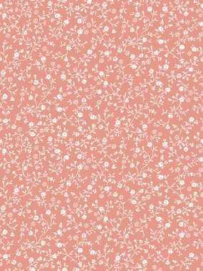 Desen küçük çiçek çiçek desenle yaptım, sorunsuz bir şekilde devam etmek,