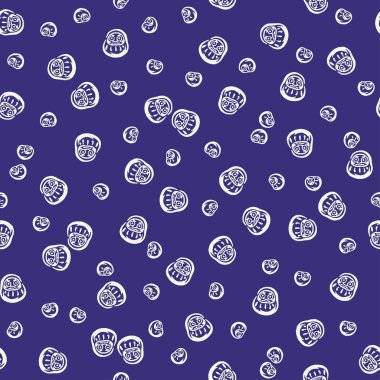 Japon stil bebek desen, basit ve bir Dharma bebek çekti, ben sorunsuz devam ediyor,