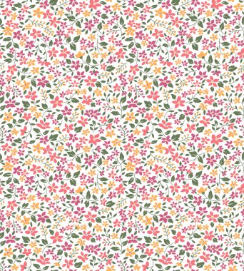 Desen küçük çiçek, çiçek desenle yapılan,