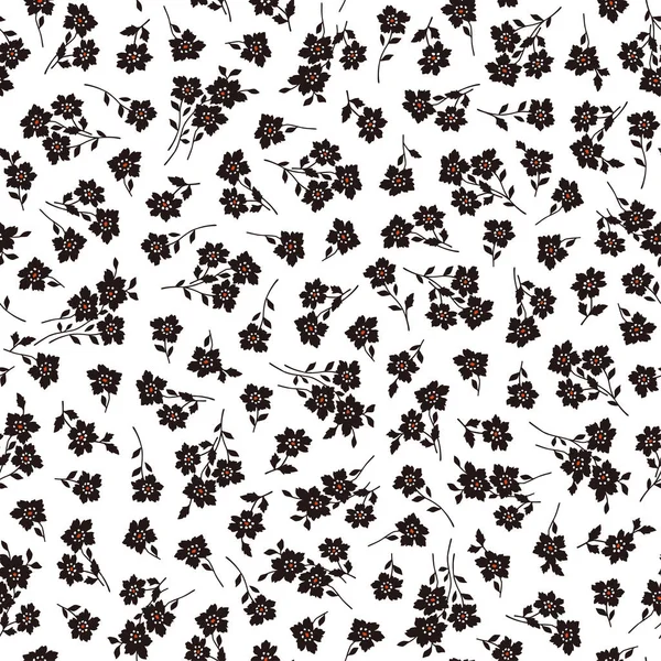 Pattern of the small flower,I made a pattern with a small flower,I continue seamlessly,