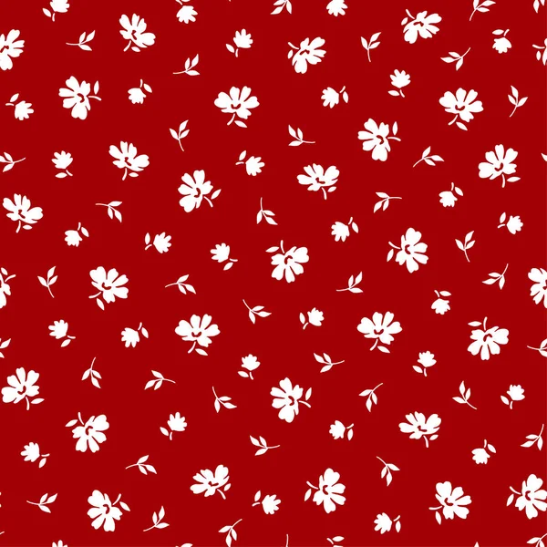 Pattern of the small flower,I made a pattern with a small flower,I continue seamlessly,