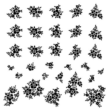 Çiçek Çizim malzeme, tasarladığım bir çiçek, vektörel çizimler içinde çalıştı,