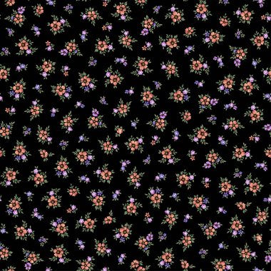 Desen küçük çiçek çiçek desenle yaptım, sorunsuz bir şekilde devam etmek,