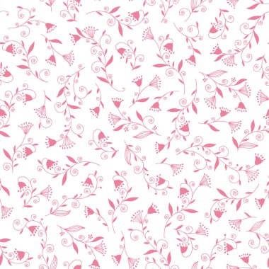 Soyut çiçek deseni. Soyut bir çiçek tasarlanmış,