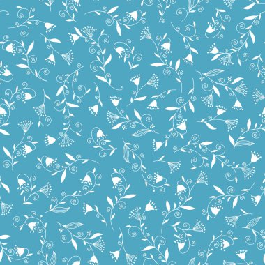 Soyut çiçek deseni. Soyut bir çiçek tasarlanmış,