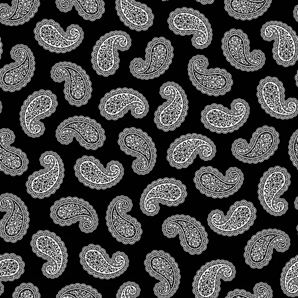 ペイズリーの図 Patternpaisley デザイン Patternthis 絵が繰り返し続けています — ストックベクタ