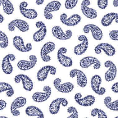Paisley tasarım patternthis resim tekrar tekrar devam ediyor