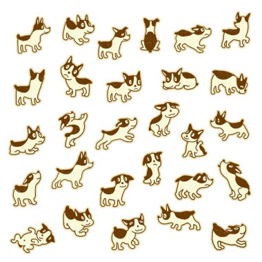 Resimde malzeme köpek