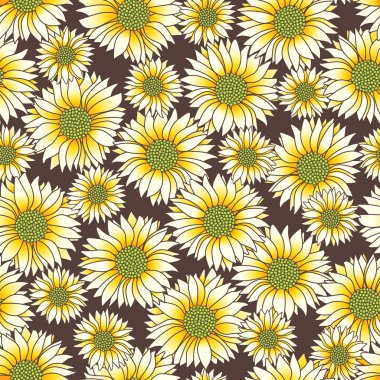 Çiçek desen illüstrasyon