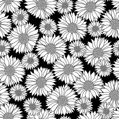 Çiçek desen illüstrasyon