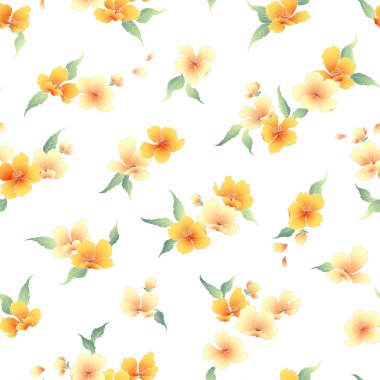 Japon tarzı kiraz çiçeği deseni,