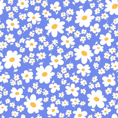 Soyut, güzel çiçek dikişsiz desen