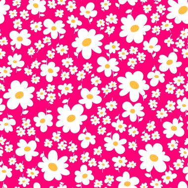 Soyut, güzel çiçek dikişsiz desen