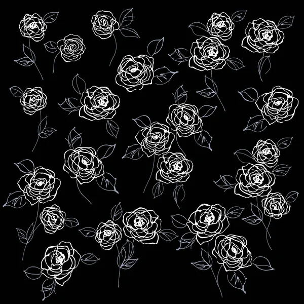 抽象的な花ベクトルイラスト素材 — ストックベクタ