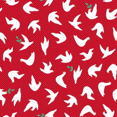 Basit bir güvercin desen malzemesi,