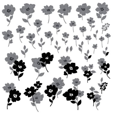 Resimde malzeme çiçek