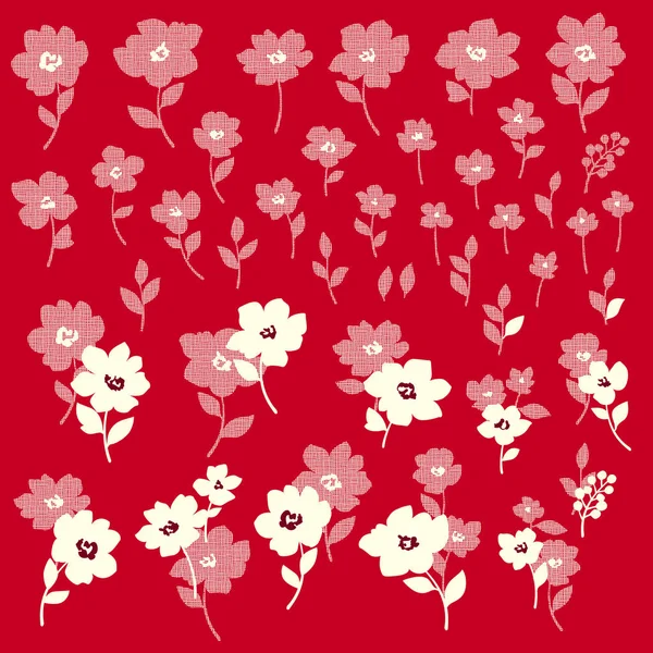 Matériel Illustration Fleur — Image vectorielle