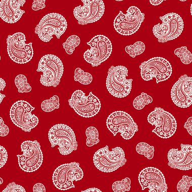 Vektör güzel paisley dikişsiz desen, ben vektörler paisley çekti, Ben sorunsuz devam,