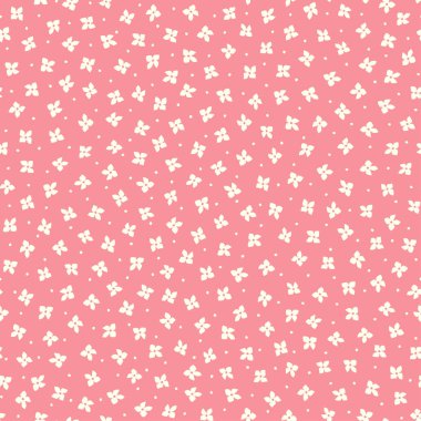 Güzel soyut bitki illüstrasyon desen