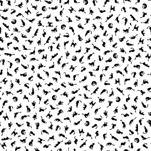 Oldukça küçük bir kedinin dikişsiz deseni