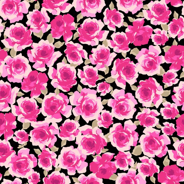 Flower Seamless Pattern Material Abstract Beautifully — Stock Vector