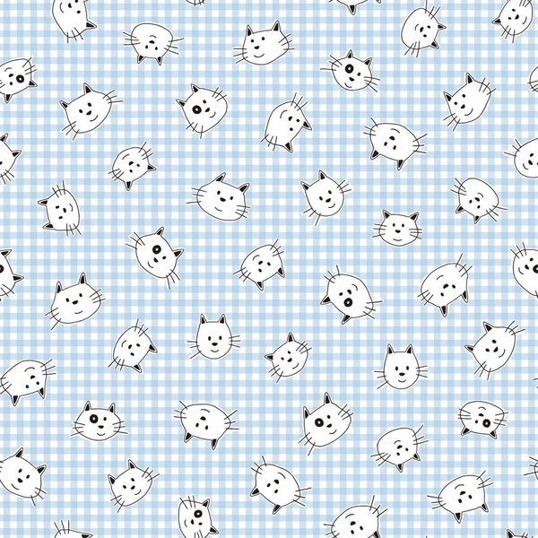 Oldukça küçük bir kedinin dikişsiz deseni