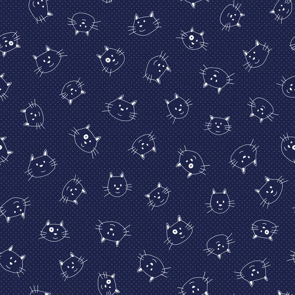 Oldukça küçük bir kedinin dikişsiz deseni