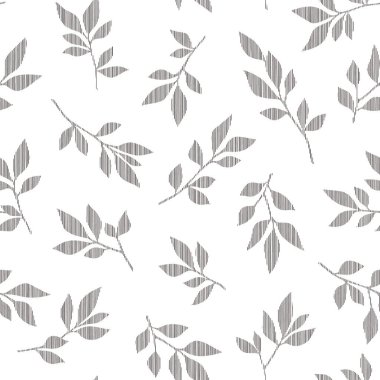 Basit tasarlanmış bir yaprağın tasviri,