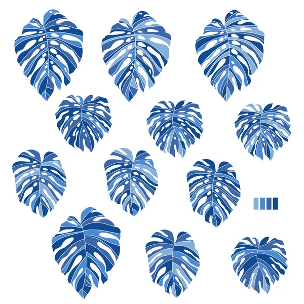 Smuk Tropisk Plante Baggrund Illustration Materiale Det Vektor Arbejde – Stock-vektor