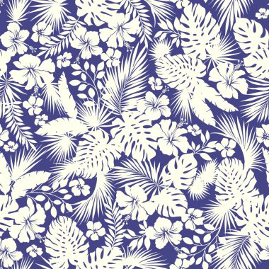 Tropikal bitkisiz desenli bir illüstrasyon. Tropikal bir bitki tasarladım. Bu resim kusursuz.