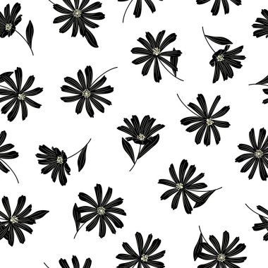 Güzel bir çiçeğin vektör illüstrasyon materyali basitçe tasarlanmış bir çiçeğin illüstrasyon materyali,