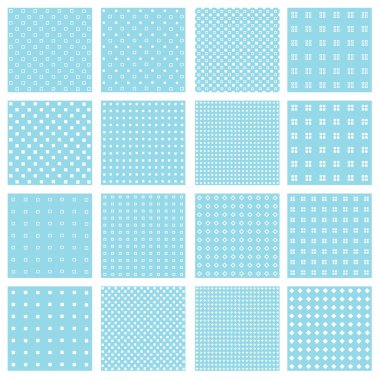 Eşitsizlikle kare şeklinde pürüzsüz desenlerin toplanması kasıtlı olarak büktüğüm karedir, ardışık malzemedir.,