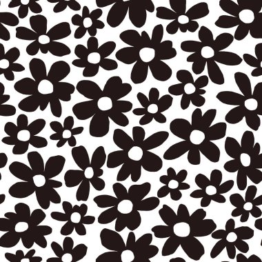 Soyut bir çiçeğin kusursuz desenli materyali, soyut bir çiçek tasarladım.,