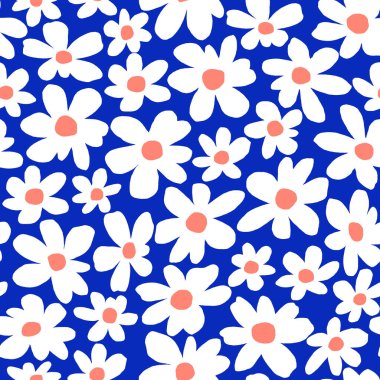 Soyut bir çiçeğin kusursuz desenli materyali, soyut bir çiçek tasarladım.,