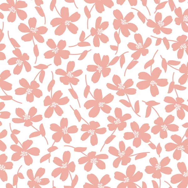 Soyut çiçek deseni tekstil tasarımı için mükemmel.,