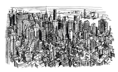 New York Skyline Panoraması