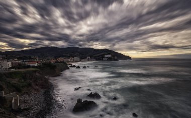 denizde günbatımı manzara