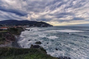 denizde günbatımı manzara