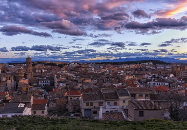 gün batımında tuleda kenti