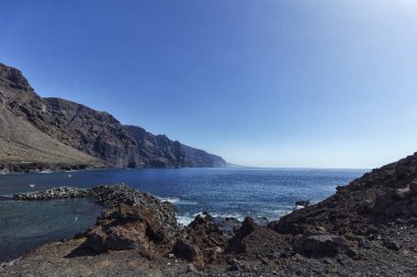 tenerife sahil görünümünü