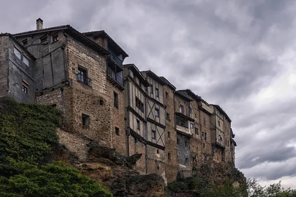 Vista Cidade Medieval Frias — Fotografia de Stock