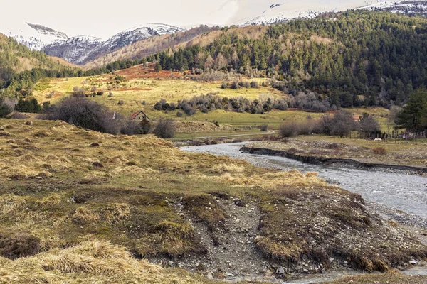 Řeka Pyrenejích — Stock fotografie