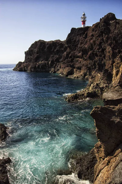 Faro Costa Tenerife — Foto de Stock