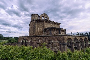 santa maria de eunate görünümünü